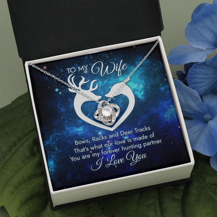 To My Wife You Are My Forever Hunting Partner - Necklace SO16v1 - Charming Present
