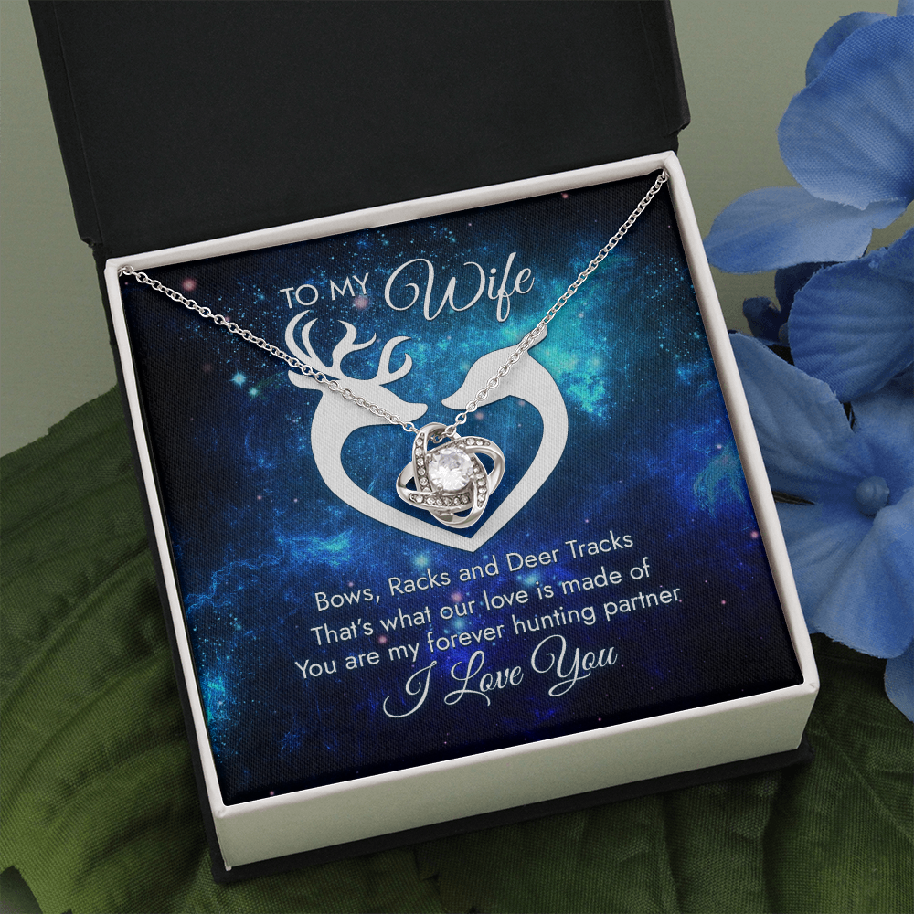 To My Wife You Are My Forever Hunting Partner - Necklace SO16v1