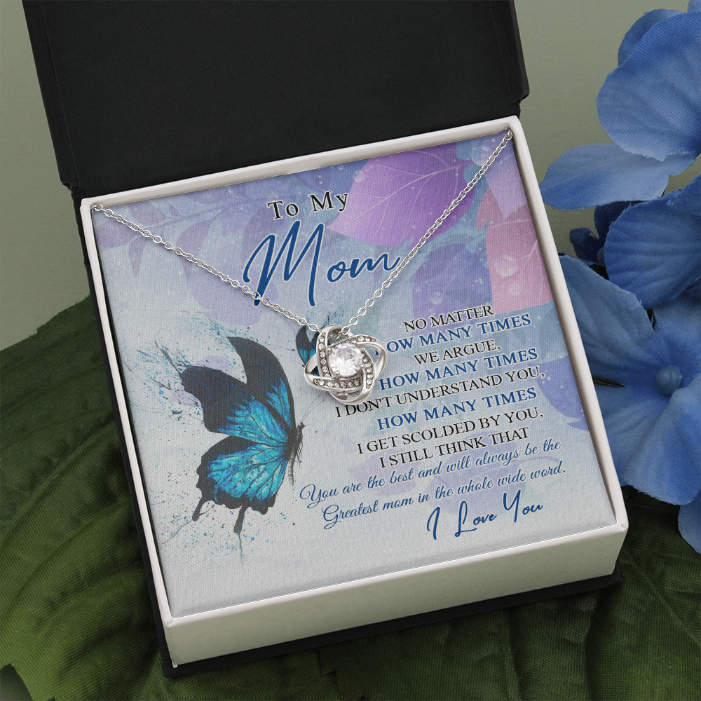 To My Mom You Are The Best And Will Always Be The Greates Mom Necklace SO43