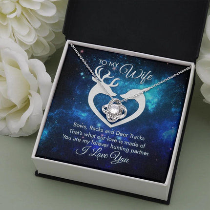 To My Wife You Are My Forever Hunting Partner - Necklace SO16v1 - Charming Present