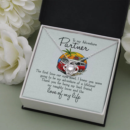 To My Adventure Partner - Love Of My Life - Necklace KT21 - Charming Present