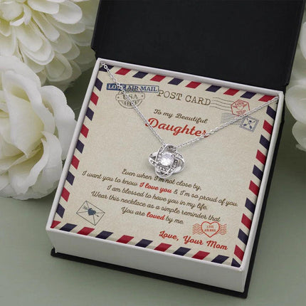 To My Daughter - You Are Loved - Necklace SO49 - Charming Present
