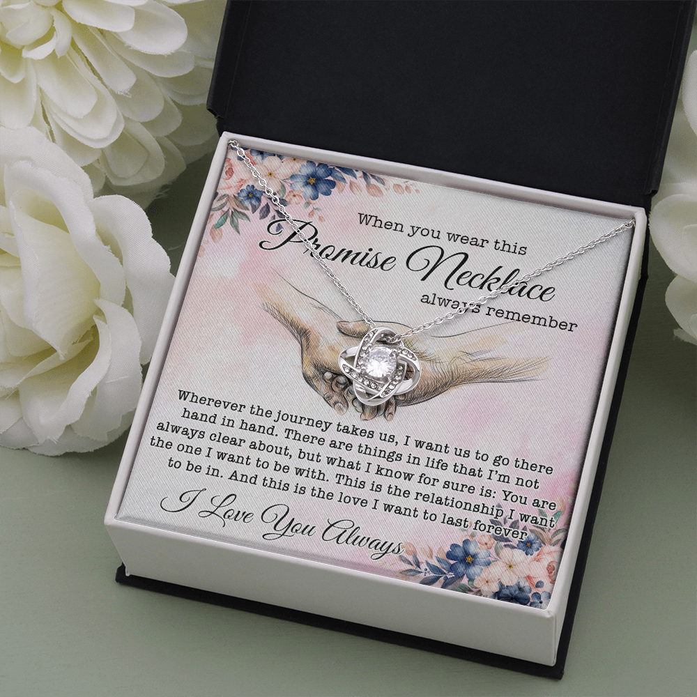 When You Wear This Promise Necklace Always Remember Necklace SO04v1