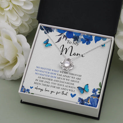 To My Mom You Have Always Been There For Me And I Will Always Love You Necklace SO55 - Charming Present