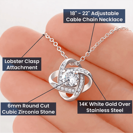 To My Trophy Doe The Day I Met You I Knew My Hunt Was Done - Necklace SO15v4 - Charming Present
