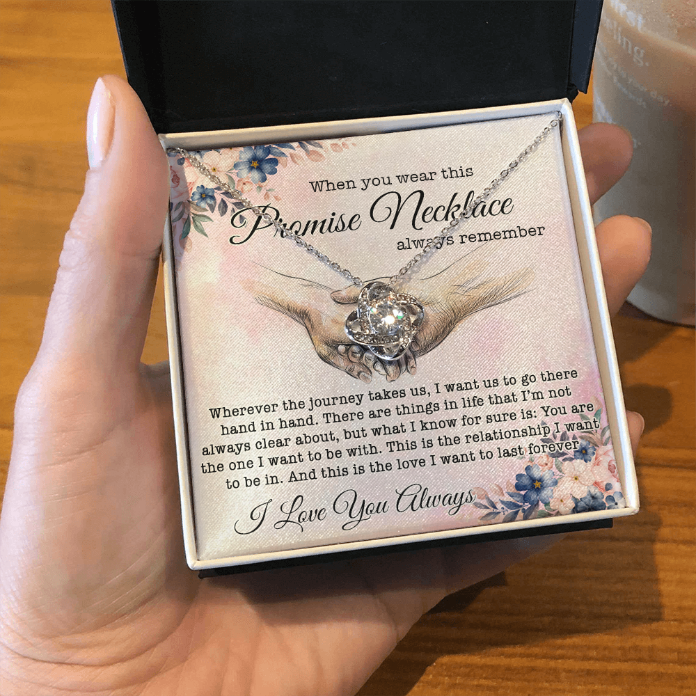 When You Wear This Promise Necklace Always Remember Necklace SO04v1