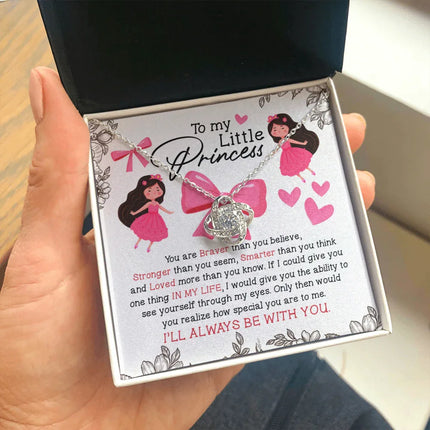 To My Little Princess - Always Be With You - Necklace KT23 - Charming Present