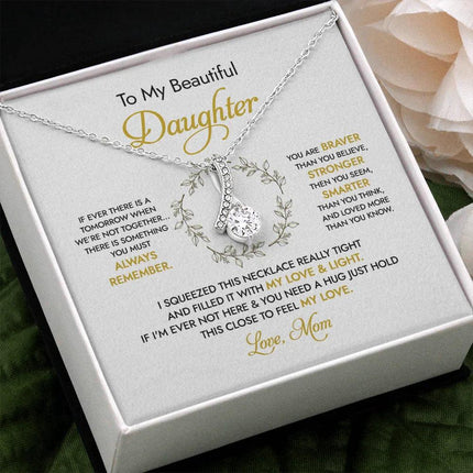 To my Beautiful Daughter - You Mean To Me - Necklace SO50v3 - Charming Present