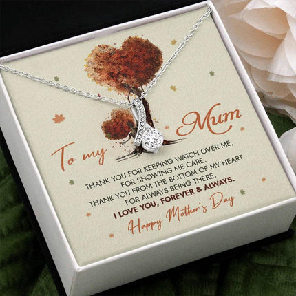 To My Mum - Happy Mother's Day - Necklace SO77 - Charming Present