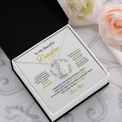 To my Beautiful Daughter - You Mean To Me - Necklace SO50v3 - Charming Present