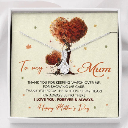 To My Mum - Happy Mother's Day - Necklace SO77 - Charming Present