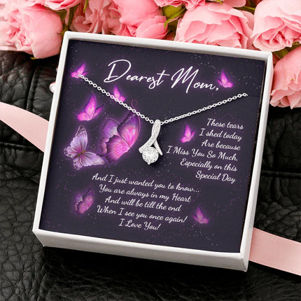 Dearest Mom I Miss You So Much - Necklace SO87 - Charming Present