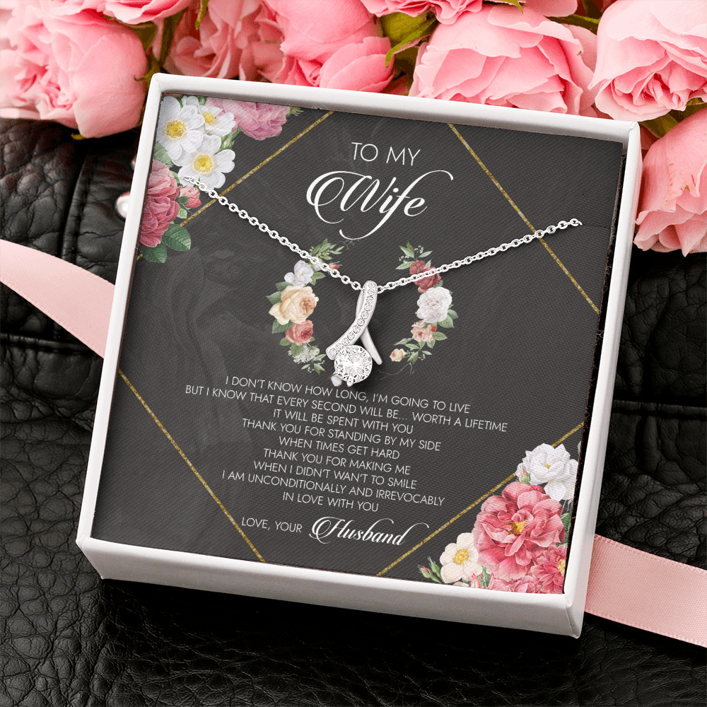 To My Wife I Am Unconditionally And Irrevocably In Love With You - Necklace SO23v2