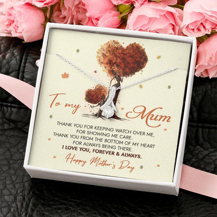 To My Mum - Happy Mother's Day - Necklace SO77 - Charming Present