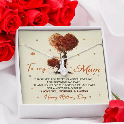 To My Mum - Happy Mother's Day - Necklace SO77 - Charming Present