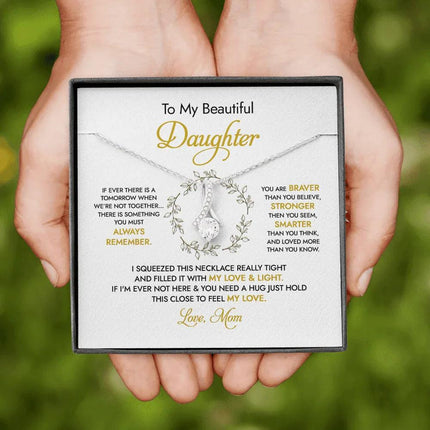 To my Beautiful Daughter - You Mean To Me - Necklace SO50v3 - Charming Present