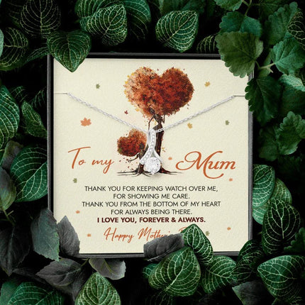 To My Mum - Happy Mother's Day - Necklace SO77 - Charming Present