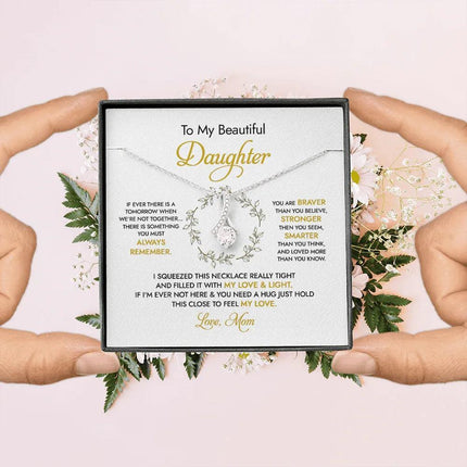 To my Beautiful Daughter - You Mean To Me - Necklace SO50v3 - Charming Present