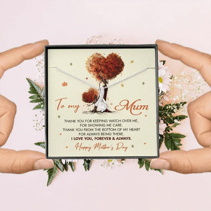 To My Mum - Happy Mother's Day - Necklace SO77 - Charming Present