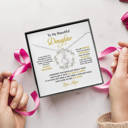 To my Beautiful Daughter - You Mean To Me - Necklace SO50v3 - Charming Present