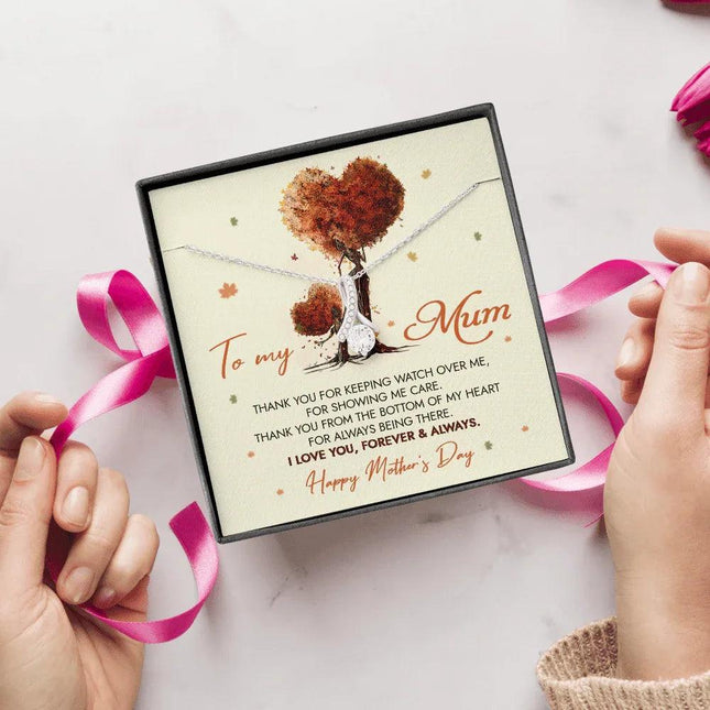 To My Mum - Happy Mother's Day - Necklace SO77 - Charming Present