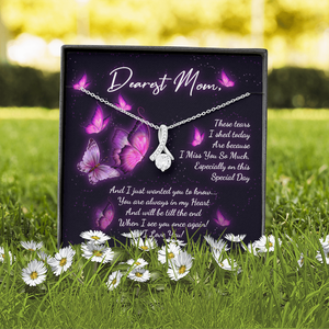 Dearest Mom I Miss You So Much - Necklace SO87