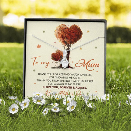 To My Mum - Happy Mother's Day - Necklace SO77 - Charming Present