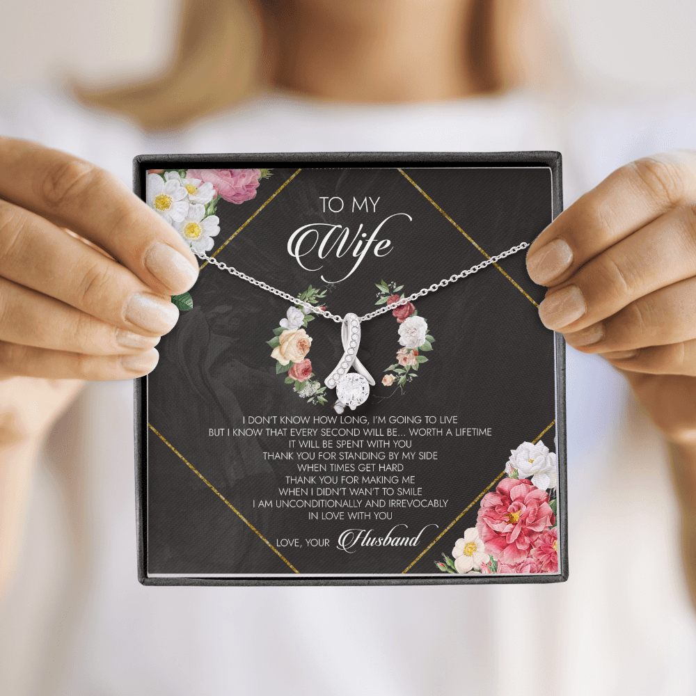 To My Wife I Am Unconditionally And Irrevocably In Love With You - Necklace SO23v2