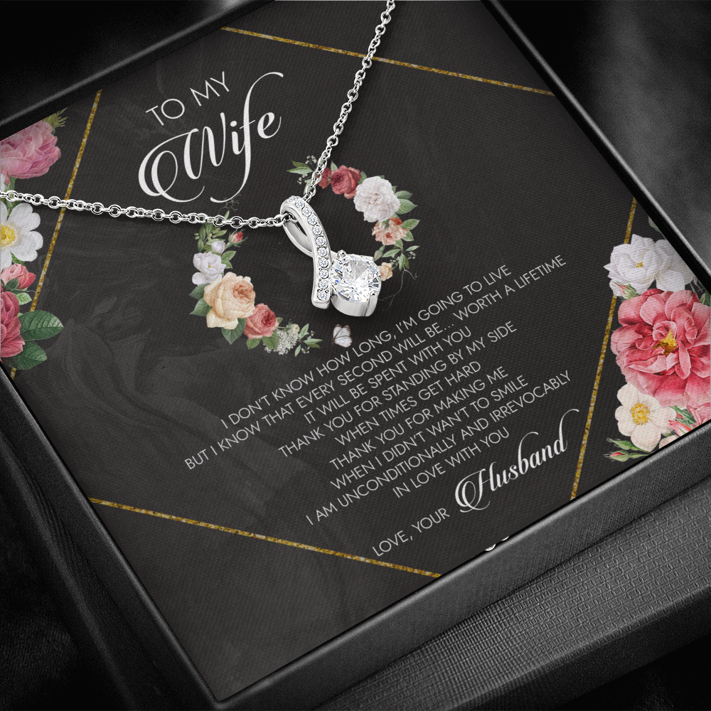 To My Wife I Am Unconditionally And Irrevocably In Love With You - Necklace SO23v2