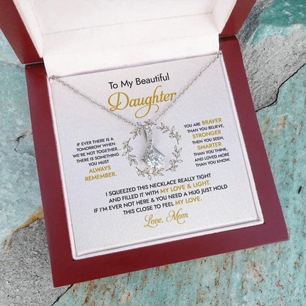 To my Beautiful Daughter - You Mean To Me - Necklace SO50v3 - Charming Present