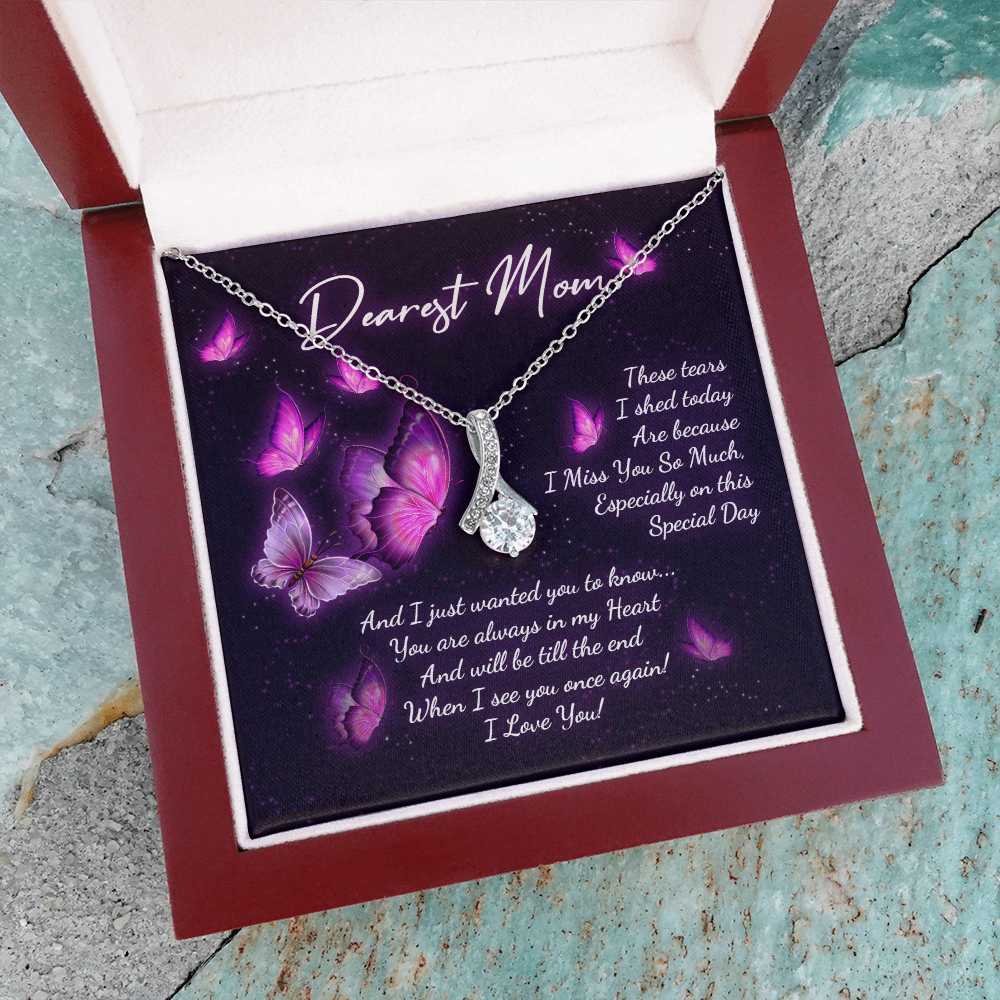 Dearest Mom I Miss You So Much - Necklace SO87