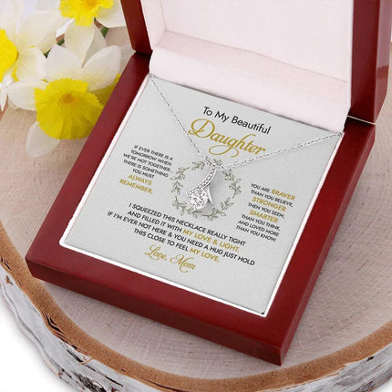 To my Beautiful Daughter - You Mean To Me - Necklace SO50v3 - Charming Present