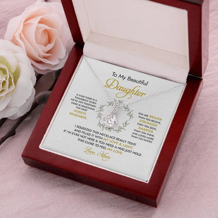 To my Beautiful Daughter - You Mean To Me - Necklace SO50v3 - Charming Present
