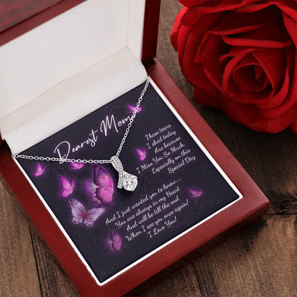 Dearest Mom I Miss You So Much - Necklace SO87 - Charming Present