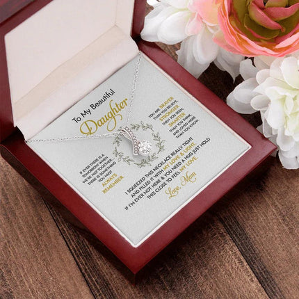 To my Beautiful Daughter - You Mean To Me - Necklace SO50v3 - Charming Present
