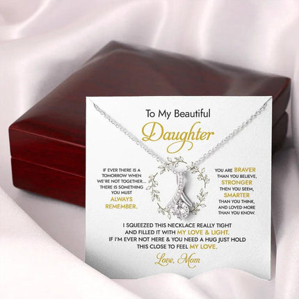 To my Beautiful Daughter - You Mean To Me - Necklace SO50v3 - Charming Present