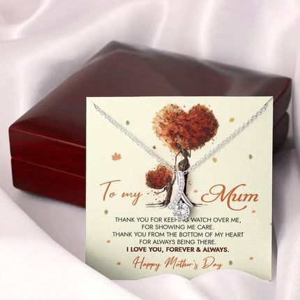 To My Mum - Happy Mother's Day - Necklace SO77 - Charming Present