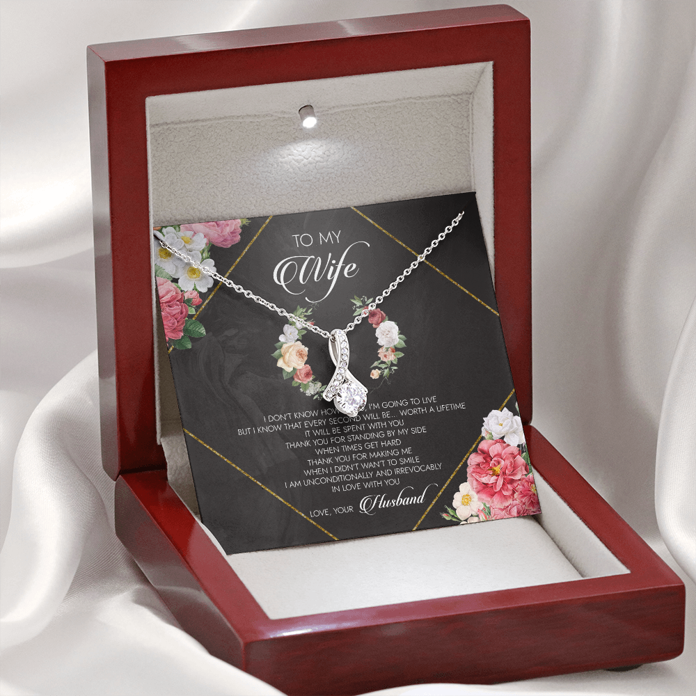 To My Wife I Am Unconditionally And Irrevocably In Love With You - Necklace SO23v2