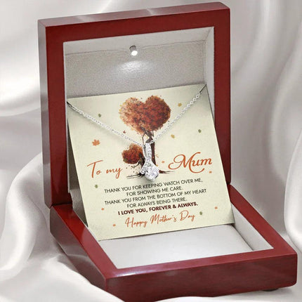 To My Mum - Happy Mother's Day - Necklace SO77 - Charming Present