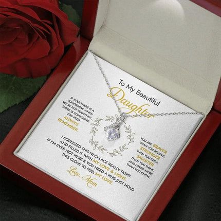 To my Beautiful Daughter - You Mean To Me - Necklace SO50v3 - Charming Present