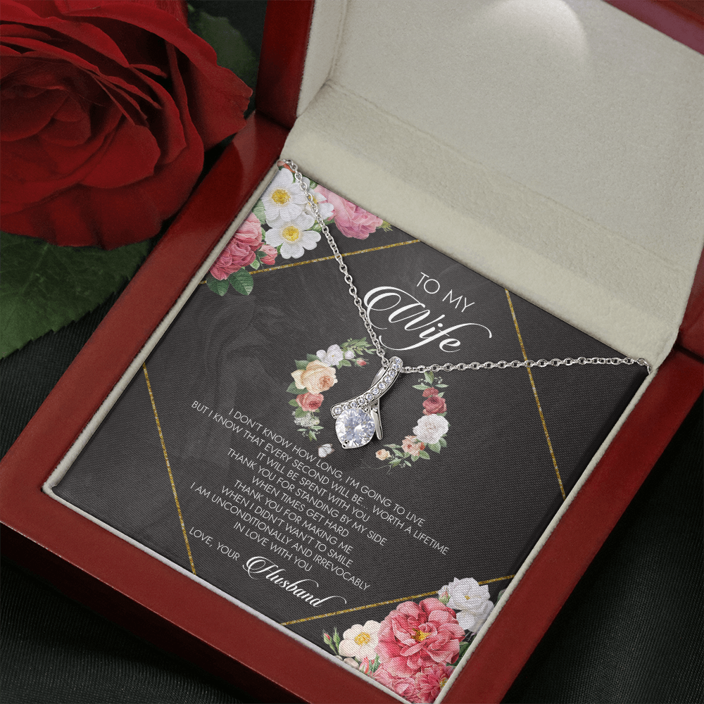 To My Wife I Am Unconditionally And Irrevocably In Love With You - Necklace SO23v2