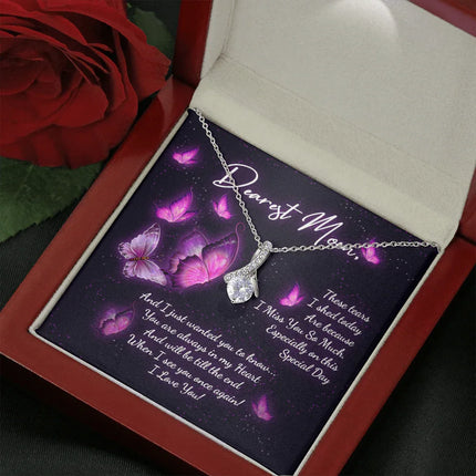 Dearest Mom I Miss You So Much - Necklace SO87 - Charming Present
