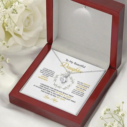 To my Beautiful Daughter - You Mean To Me - Necklace SO50v3 - Charming Present