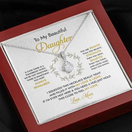 To my Beautiful Daughter - You Mean To Me - Necklace SO50v3 - Charming Present