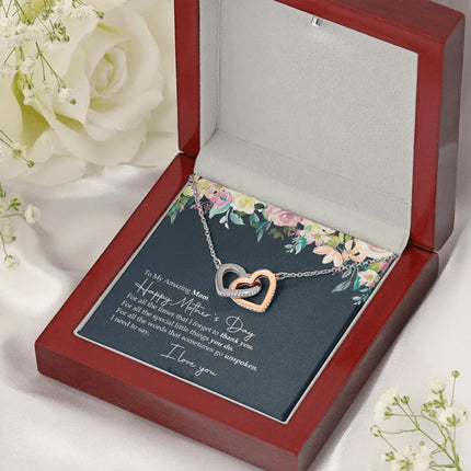 To My Amazing Mom - Happy Mother's Day - Necklace SO60V - Charming Present