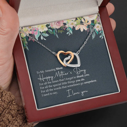 To My Amazing Mom - Happy Mother's Day - Necklace SO60V - Charming Present