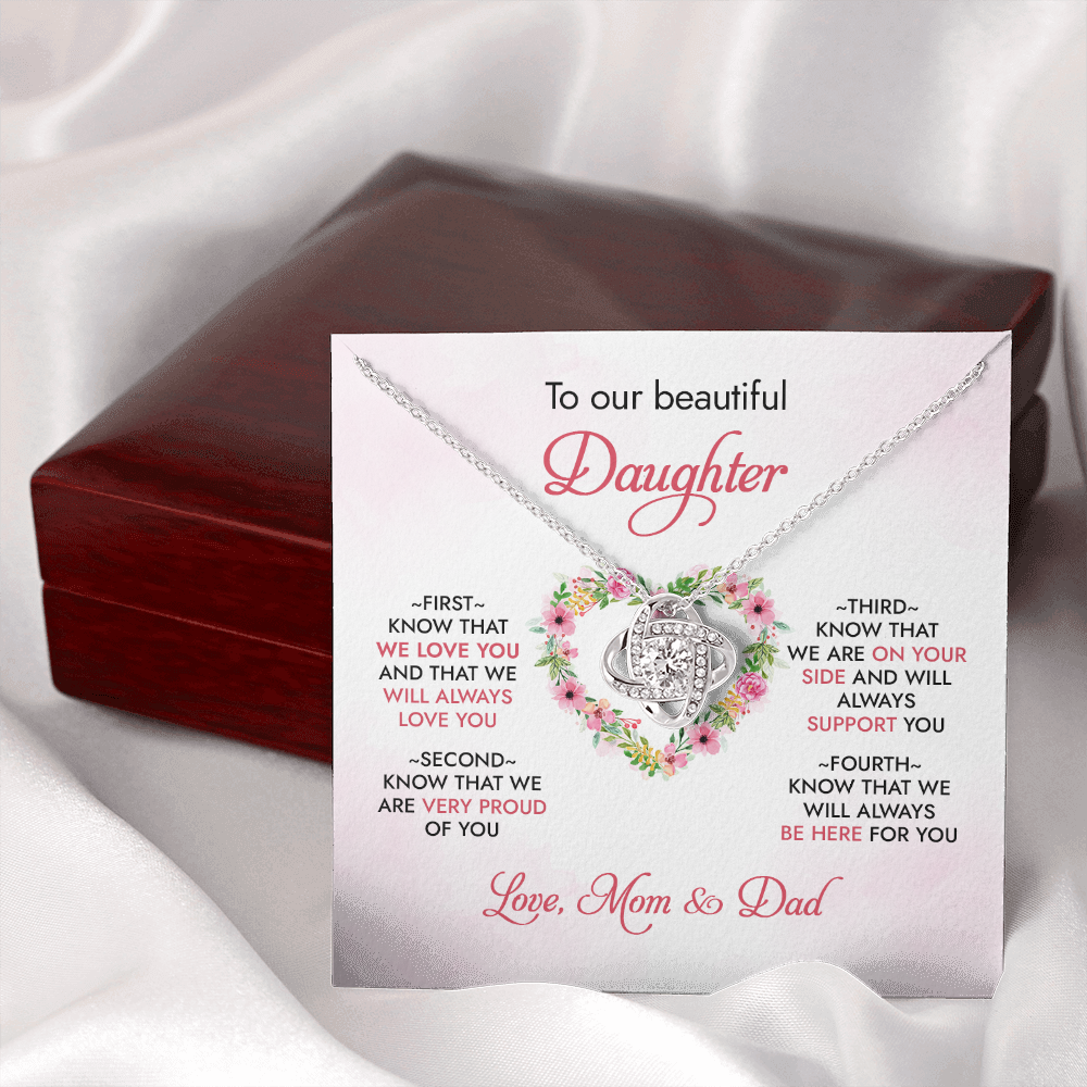 To Our Daughter - We Will Always Love You - Necklace SO95