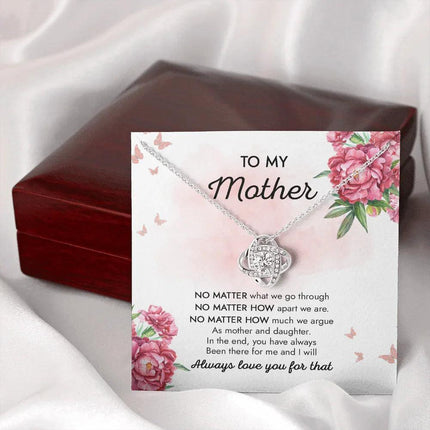 To My Mom I Will Always Love You - Necklace SO79 - Charming Present