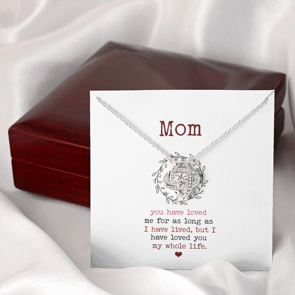 Dear Mom - Loved You My Whole Life - Necklace SO88V