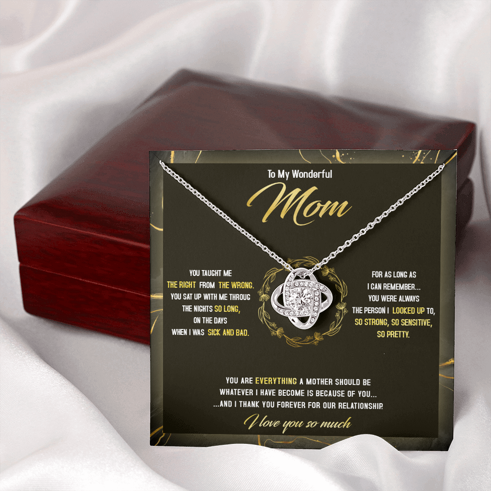 To The Best Mom - The Person I Looked Up To - Necklace SO41T